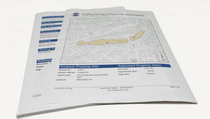 city iq bellingham|Land Parcel Report .